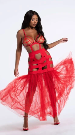 I'm Your Fantasy Mermaid Dress 11 I'm Your Fantasy Mermaid Dress -Lingerie Shop AL A1041 RED 13 YANDY PS10202021 Edit