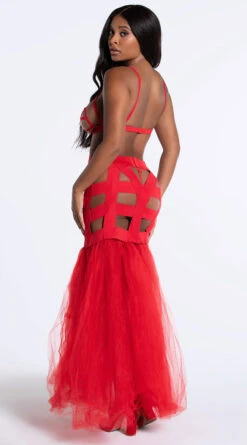 I'm Your Fantasy Mermaid Dress 12 I'm Your Fantasy Mermaid Dress -Lingerie Shop AL A1041 RED 9 YANDY PS10202021 Edit