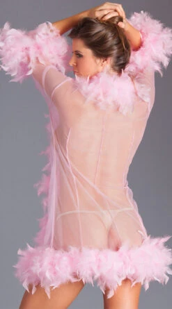 Be Wicked Birds Of A Feather Robe 15 Be Wicked Birds Of A Feather Robe -Lingerie Shop BW BW834S CP back web 2020AUG24933