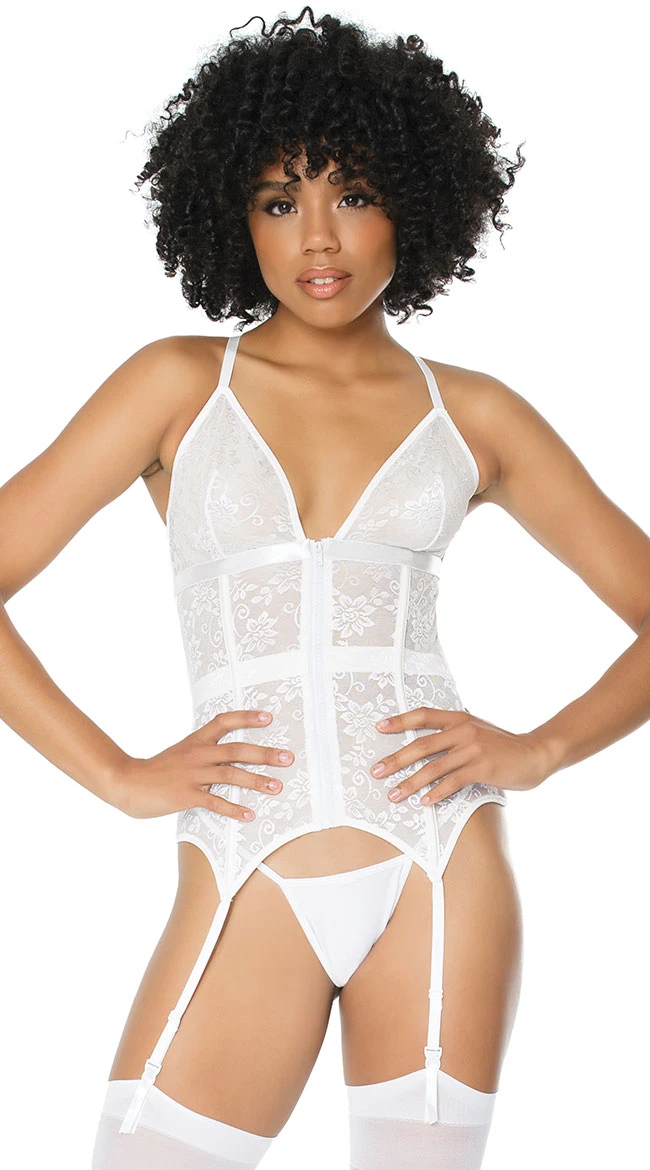 Coquette Caged Lace Bustier 3 Coquette Caged Lace Bustier