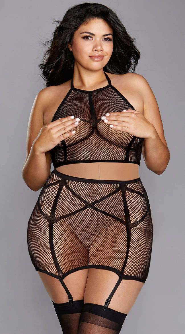 Dreamgirl Plus Size Don't Seam To Recall Bralette Set 5 Dreamgirl Plus Size Don't Seam To Recall Bralette Set - Image 3