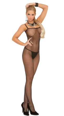 Criss Cross Back Bodystocking 11 Criss Cross Back Bodystocking -Lingerie Shop EM 1611 f black NH2013