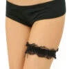 Leg Garters -Lingerie Shop EM 3555 BLACK PS20130121
