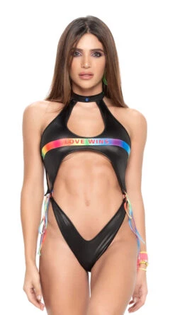 Love Wins Black Bodysuit 9 Love Wins Black Bodysuit -Lingerie Shop ES 2691 Black F2 2022APRIL47821