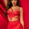 Double The Love Lingerie Set 2 Double The Love Lingerie Set -Lingerie Shop ES 7444 Red Front 2022AUGUST52110