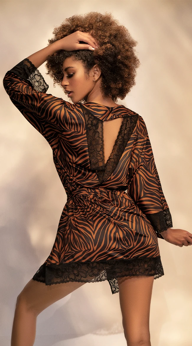 Elegant Tigress Robe 4 Elegant Tigress Robe - Image 2