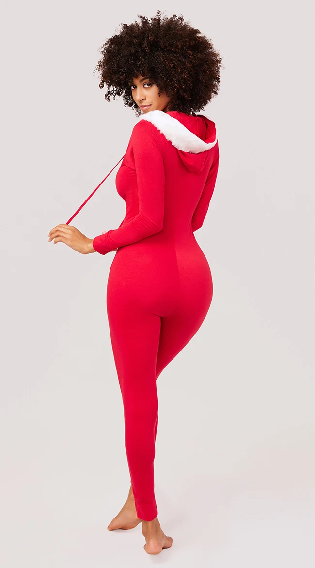 Yandy Snuggle Up Snowball Jumpsuit 4 Yandy Snuggle Up Snowball Jumpsuit - Image 2