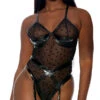 Forplay Work Of Heart Teddy 2 Forplay Work Of Heart Teddy -Lingerie Shop FP 772114 black alt1 lg 2022JULY49835