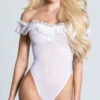 LEG AVENUE Ready To Ruffle Teddy 1 LEG AVENUE Ready To Ruffle Teddy -Lingerie Shop LA 89269 WHITE 2 PS12102020