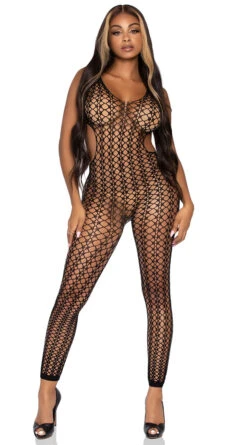LEG AVENUE Net Me Love You Bodystocking