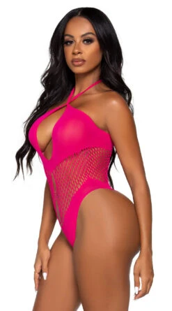 LEG AVENUE Hexi Net Neon Bodysuit -Lingerie Shop LA 89296 004 210 2022APR47820