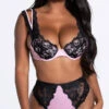 Tone Down High Waisted Bra Set -Lingerie Shop OL 40 11435 PINK 2 YANDY PS10202021 Edit