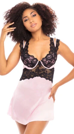 Pink Me Up Chemise Set