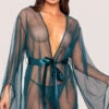 Real Romance Applique Robe 1 Real Romance Applique Robe -Lingerie Shop OL 94 11174 TEAL YANDY PDP PS10052022 26