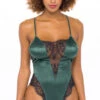 Caught Your Eye Teddy -Lingerie Shop OL LG 11623 DGRBK FRONT BA 2021NOV43332