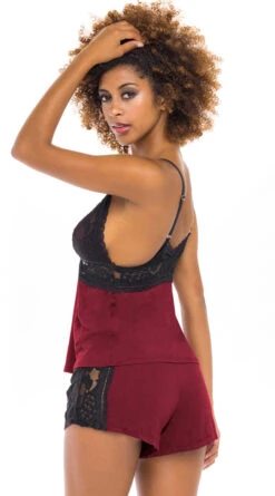 Sleepless Nights Cami Set 7 Sleepless Nights Cami Set -Lingerie Shop OL LN 11514 RBBBK BACK BA 2021NOV43332