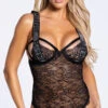Playboy Lace The Music Teddy 2 Playboy Lace The Music Teddy -Lingerie Shop PB PBL5006 BLK 1 YANDY PS11112021