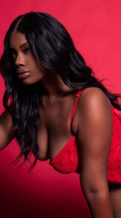 Playboy Plus Size Undeniable Chemistry Teddy -Lingerie Shop PB PBL5010X 1 EDS YANDY 2021PBHOLIDAY