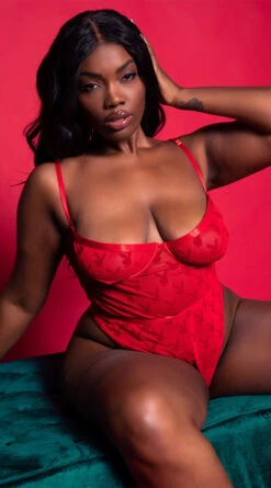 Playboy Plus Size Undeniable Chemistry Teddy -Lingerie Shop PB PBL5010X 3 EDS YANDY 2021PBHOLIDAY