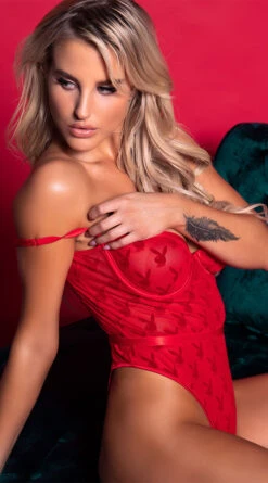 Playboy Undeniable Chemistry Teddy -Lingerie Shop PB PBL5010 4 EDS YANDY 2021PBHOLIDAY