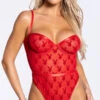 Playboy Undeniable Chemistry Teddy 1 Playboy Undeniable Chemistry Teddy -Lingerie Shop PB PBL5010 RED 1 YANDY PS11112021