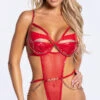 Playboy Whatever It Takes Teddy 2 Playboy Whatever It Takes Teddy -Lingerie Shop PB PBL5013 RED 3 YANDY PS11112021