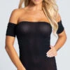 All Not Wrong Dress -Lingerie Shop PL 27022 BLACK PS12092019 3