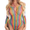 Living In Color Rainbow Bodysuit
