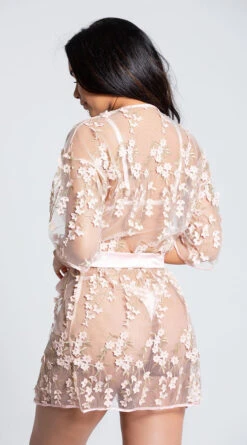 Roma Garden Of Love Robe -Lingerie Shop RM LI311 PINK PS08072019 8