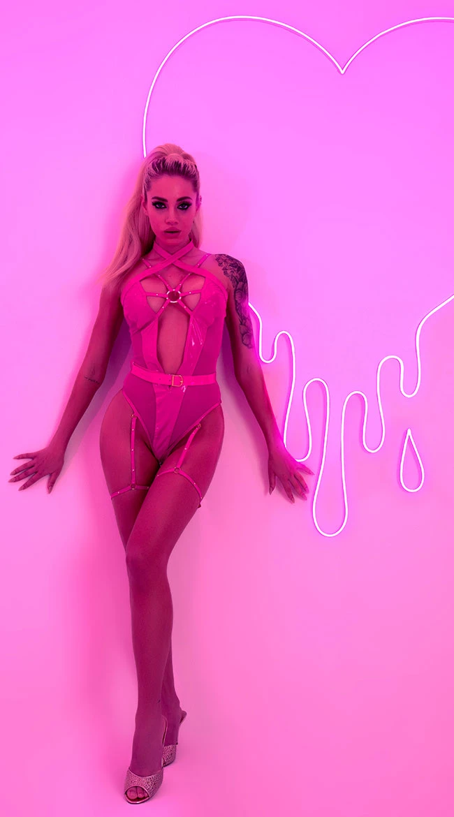 Roma Vinyl Vengeance Bodysuit 7 Roma Vinyl Vengeance Bodysuit - Image 5