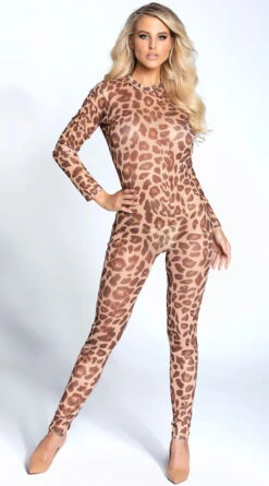 Roma Meow Or Never Catsuit -Lingerie Shop RM LI455 LEOPARD 5 YANDY PS05252021