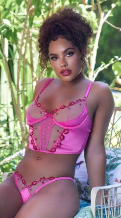 Roma Kiss And Tell Longline Bra Set -Lingerie Shop RM LI540 ED1 2023JAN54288