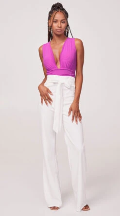 Essential Deep V-Neck Bodysuit 27 Essential Deep V-Neck Bodysuit -Lingerie Shop TPC 6994 Purple F Yandy PS07272022 V2