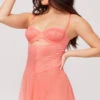 Yandy Sweet As Can Peach Babydoll Set -Lingerie Shop YO 74 11659 PEACH 1033 Yandy PS05032022