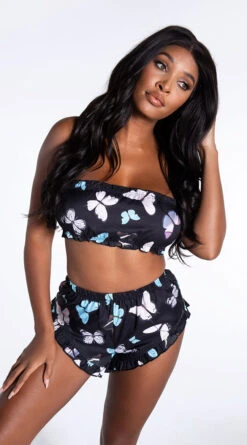 Yandy Fly Away With Me Lounge Set -Lingerie Shop YR E7245 BLK 16 YANDY PS09232021