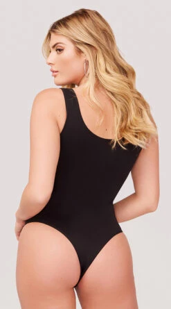 Basic Tank Top Bodysuit 21 Basic Tank Top Bodysuit -Lingerie Shop YT BS1013 V NECK BASIC TANK TOP BODYSUIT 1601 WEBSIZE